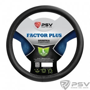 Оплётка на руль PSV FACTOR PLUS (Черный) L