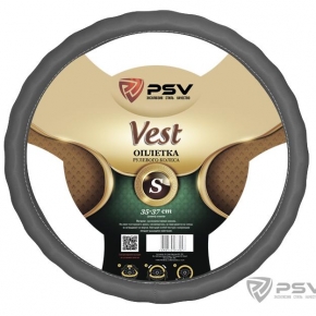 Оплётка на руль  PSV VEST (EXTRA) Fiber (Серый) S