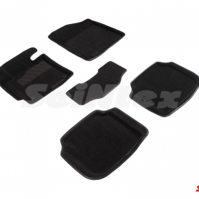 Комплект ковриков 3D HYUNDAI ELANTRA 11г черные