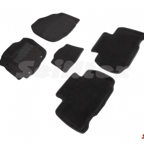 Комплект ковриков 3D TOYOTA RAV 4 IV черные