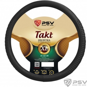 Оплётка на руль  PSV TAKT Fiber (Черный) XL