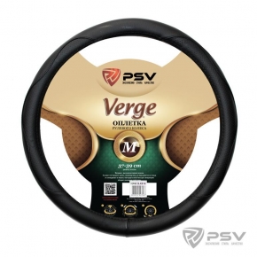 Оплётка на руль  PSV VERGE Fiber (Черный) М