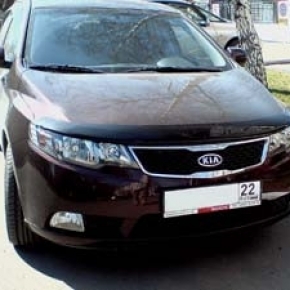 Дефлектор капота темный KIA CERATO 2009-2012, NLD.SKICER0912