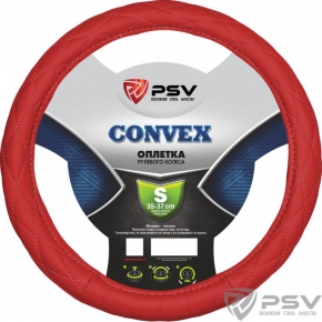 Оплётка на руль PSV CONVEX (Красный) S