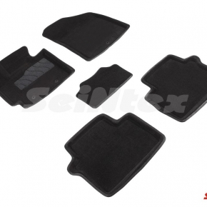 Комплект ковриков 3D KIA SOUL II черные
