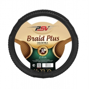 Оплётка на руль  PSV BRAID PLUS Fiber (Черный) М