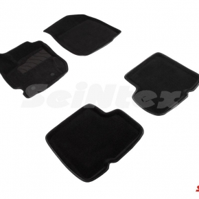 Комплект ковриков 3D RENAULT DUSTER 15г. черные