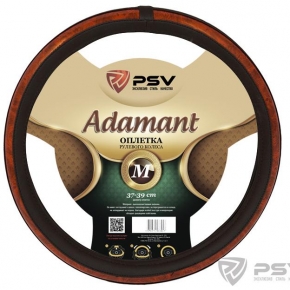 Оплётка на руль  PSV ADAMANT (PRESTIGE) Fiber (Черный) М