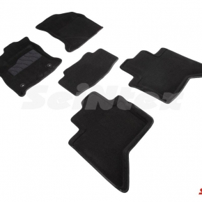 Комплект ковриков 3D TOYOTA HILUX VIII черные