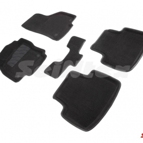 Комплект ковриков 3D VW PASSAT B8 черные