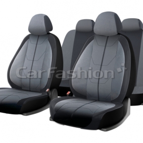 Чехлы для сидения «BRAVO» в светло-черном цвете CarFashion